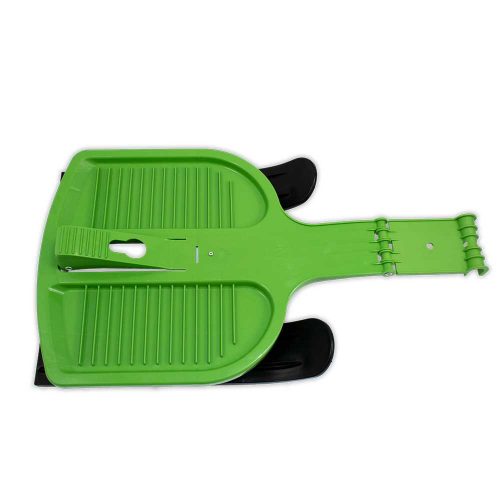 KHW Nachläufer mit Knickgelenk für Schlitten Snow Comfort in grün / anthrazit